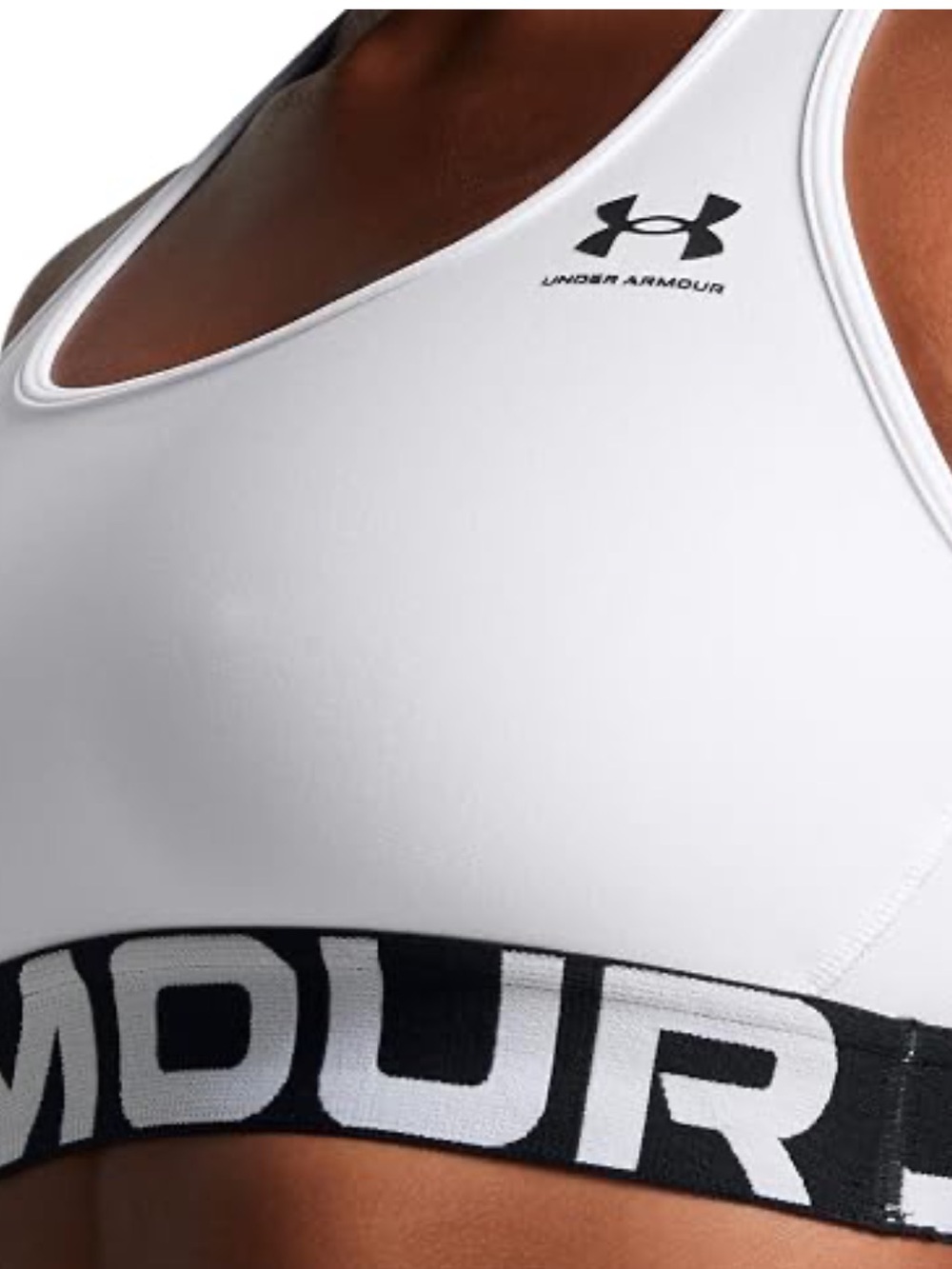 Under Armour Sports Bra with  Logo Band
